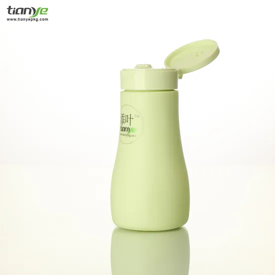 Bouteille en PEHD de 200 ml pour poudre à laver/poudre de chaleur épineuse/poudre libre